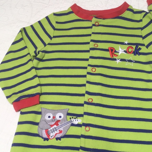 24m (3/$20) Striped Footie by Pekkle - Picture 4 of 10